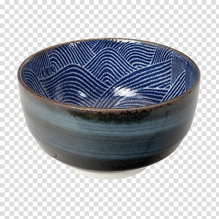 Bowl Ceramic Cobalt blue Porcelain, Tayo transparent background PNG clipart