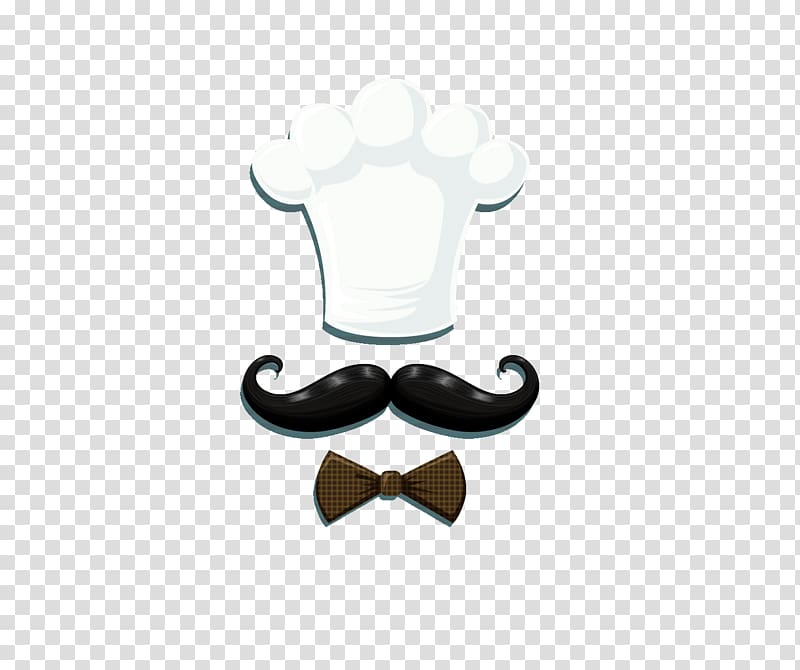 Glasses Pattern, Chef hat beard tie transparent background PNG clipart