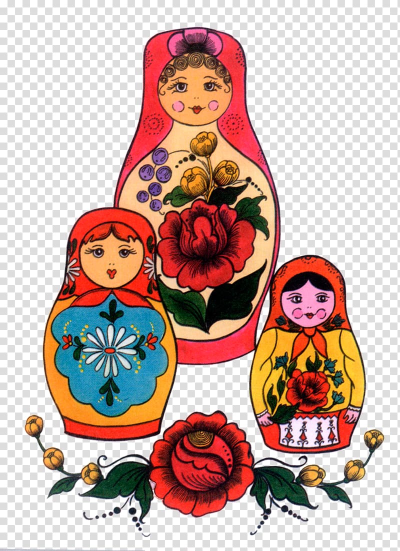 Matryoshka doll Toy Coloring book Pin, toy transparent background PNG clipart