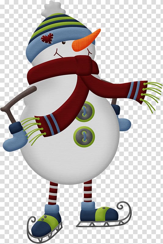 Snowman Christmas Winter , Snowman wearing scarf transparent background PNG clipart