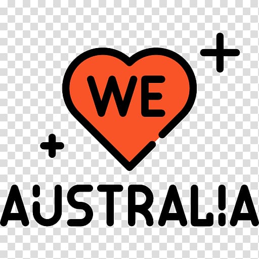 Logo Valentine\'s Day Line Heart, australia culture transparent background PNG clipart