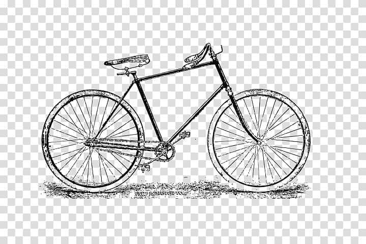Bicycle Frames Bicycle Wheels Bicycle Saddles Hybrid bicycle Road bicycle, wedding invitations element transparent background PNG clipart