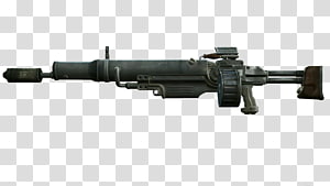 Fallout 4 Weapon Assault rifle Firearm, assault riffle transparent background PNG clipart thumbnail