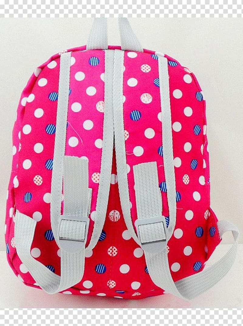 Polka dot Hello Kitty Bag Backpack Toy, schoolbag transparent background PNG clipart