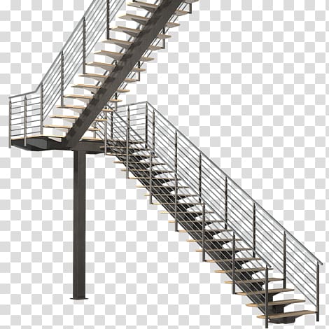 Handrail Stairs Steel Architectural engineering Facade, stairs transparent background PNG clipart