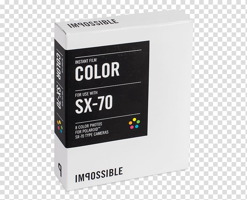 Polaroid SX-70 graphic film Instant film Instant camera, Camera transparent background PNG clipart