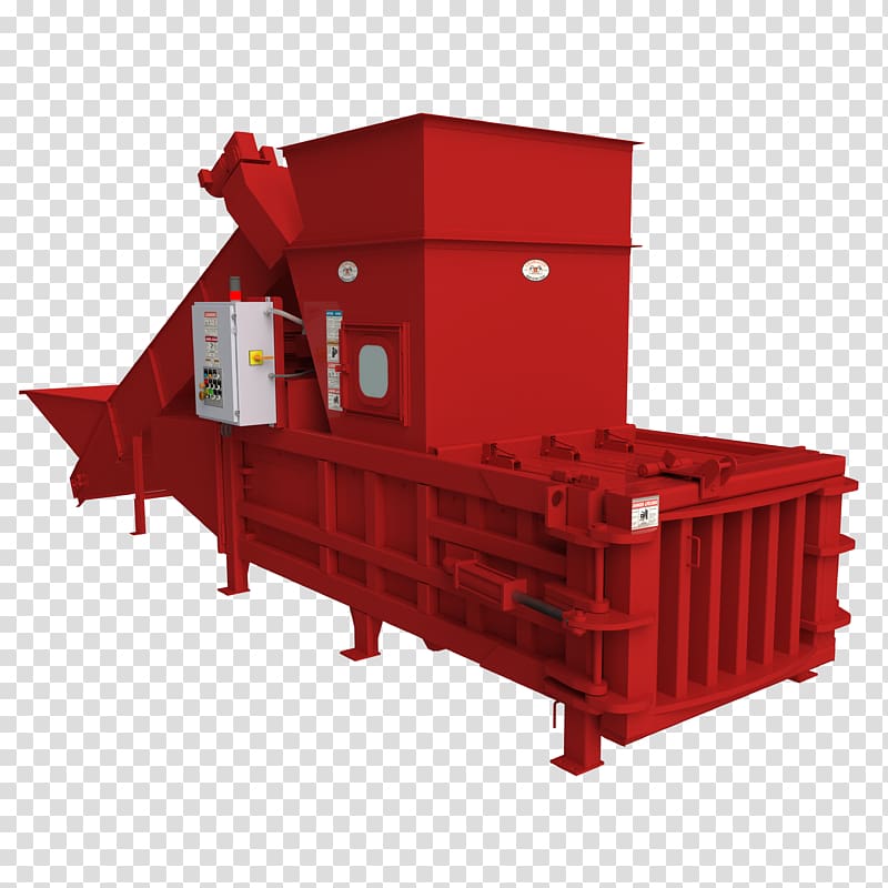 Machine Baler Plastic cardboard Conveyor system, others transparent background PNG clipart