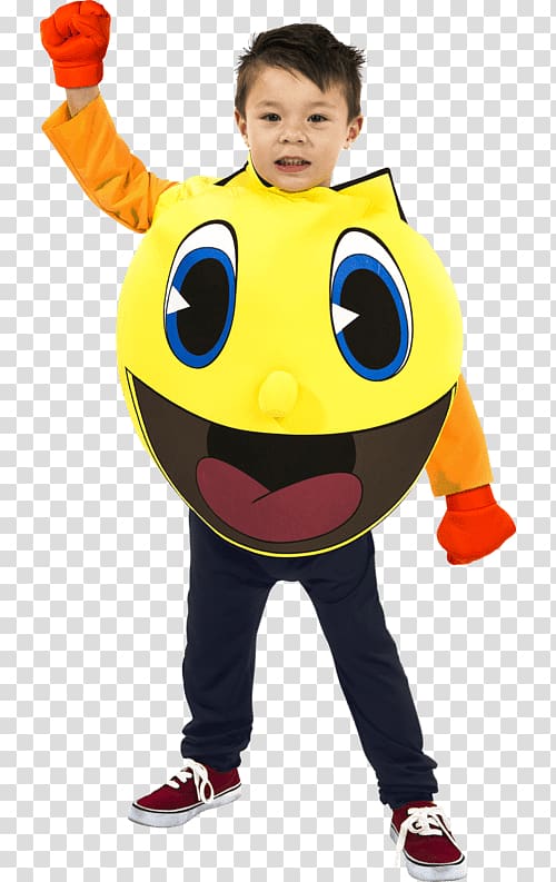 Pac-Man and the Ghostly Adventures Ms. Pac-Man Costume Child, pac man transparent background PNG clipart