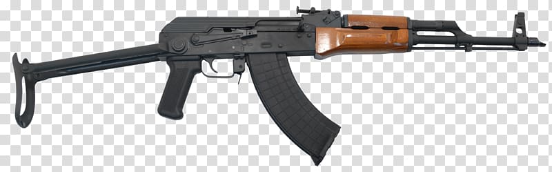 AK-47 Firearm 7.62×39mm Assault rifle, ak 47 transparent background PNG clipart
