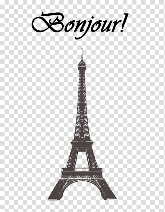 Eiffel Tower Exposition Universelle T-shirt, eiffel tower transparent background PNG clipart