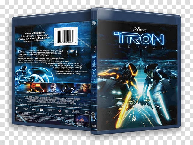 Blu-ray disc DVD Electronics STXE6FIN GR EUR, Tron Legacy transparent background PNG clipart