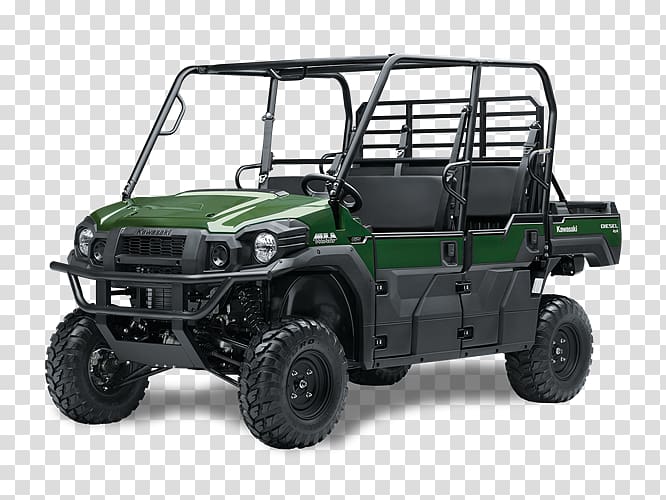 Kawasaki MULE Kawasaki Heavy Industries Motorcycle & Engine Side by Side Utility vehicle, motorcycle transparent background PNG clipart