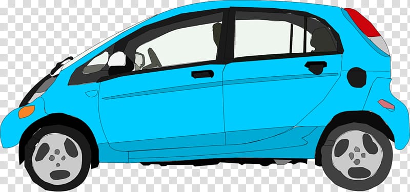 Mitsubishi i-MiEV City car Tata Nano, electric cars transparent background PNG clipart