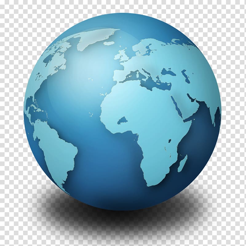 green and teal earth illustration, Globe Earth World , Globe transparent background PNG clipart
