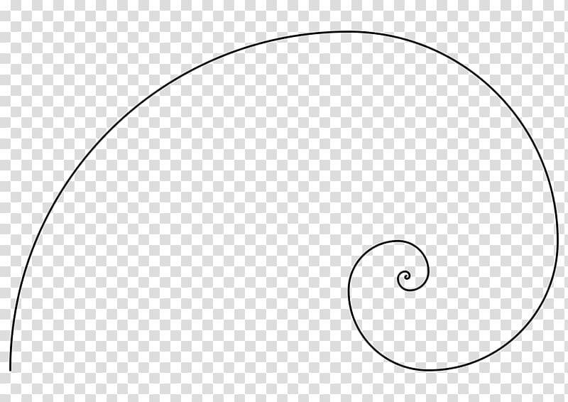 Golden spiral Golden ratio Fibonacci number, others transparent background PNG clipart