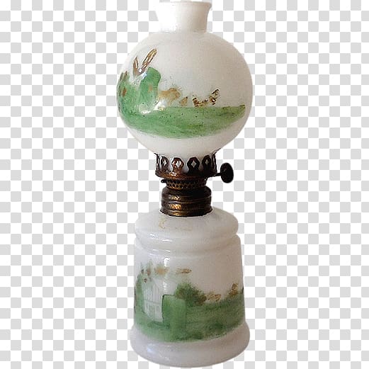 Milk glass Oil lamp Vase, glass transparent background PNG clipart