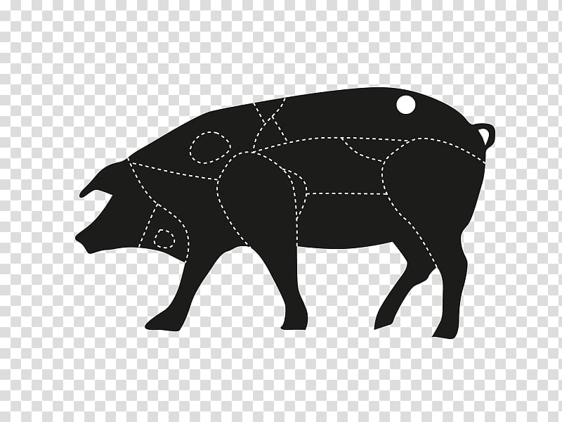 Black Iberian pig Spanish Cuisine Ham Pork Meat, ham transparent background PNG clipart
