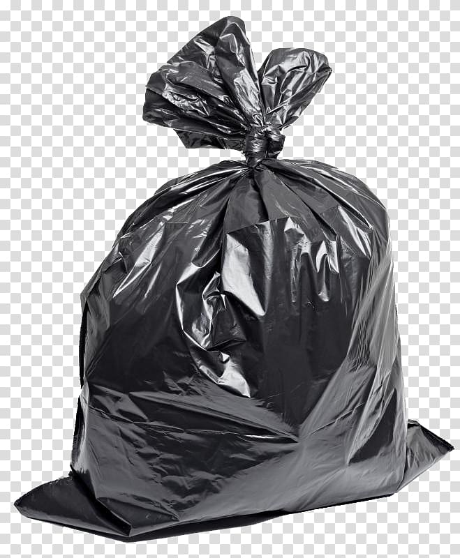 gray garbage bag, Plastic bag Bin bag Rubbish Bins & Waste Paper Baskets, garbage transparent background PNG clipart