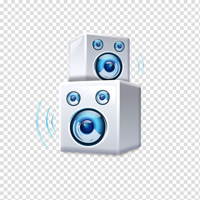 Bluetooth Loudspeaker Icon, Bluetooth Speakers transparent background PNG clipart