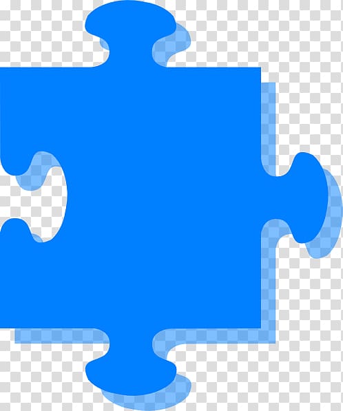 Jigsaw Puzzles Blue Game , Puzzling Case transparent background PNG clipart