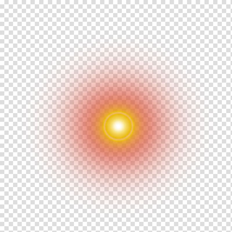 round red and yellow illustration, Light Pink Circle Pattern, Yellow glow transparent background PNG clipart