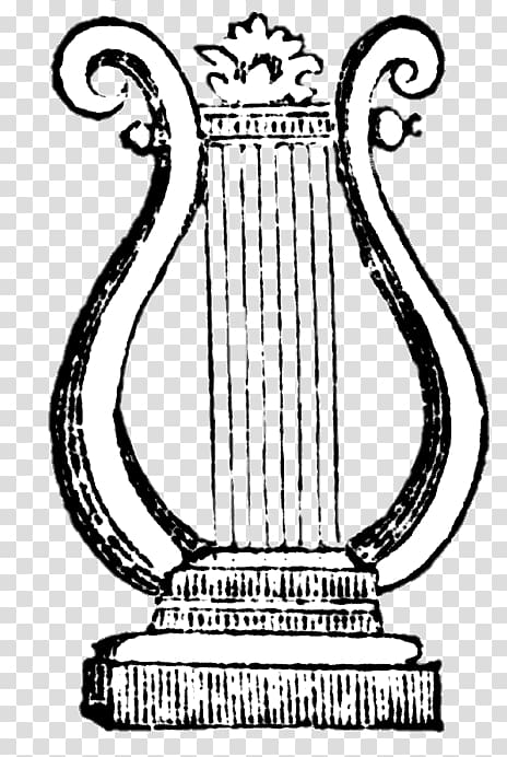 Lyre Musical Instruments String Instruments Drawing Greek mythology, musical instruments transparent background PNG clipart