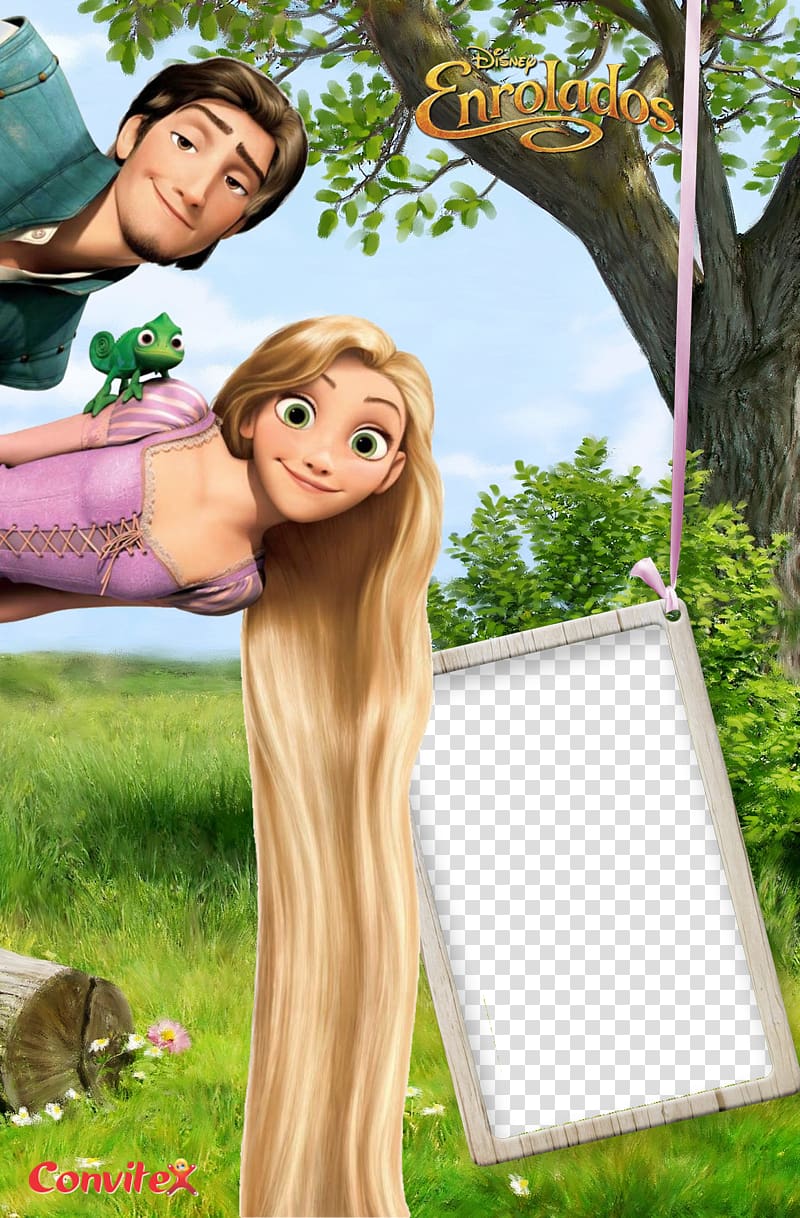 Rapunzel Flynn Rider Tangled Gothel Convite, others transparent background PNG clipart