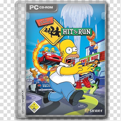 The Simpsons: Hit & Run PlayStation 2 Xbox 360 Platinum Hits The Simpsons: Road Rage, xbox transparent background PNG clipart