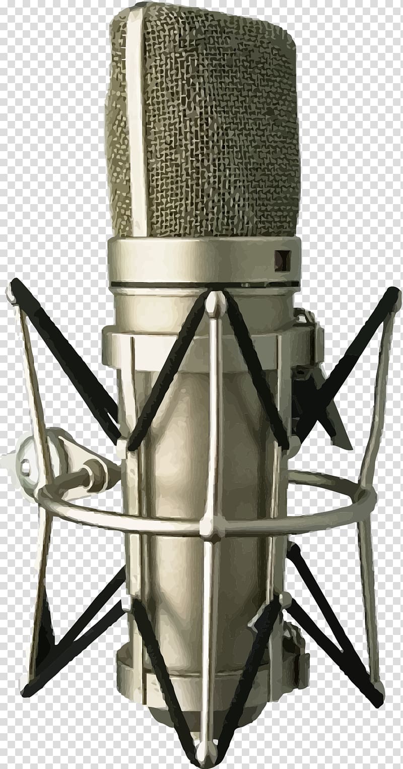 Microphone Voice-over Recording studio Jingle, wheat transparent background PNG clipart