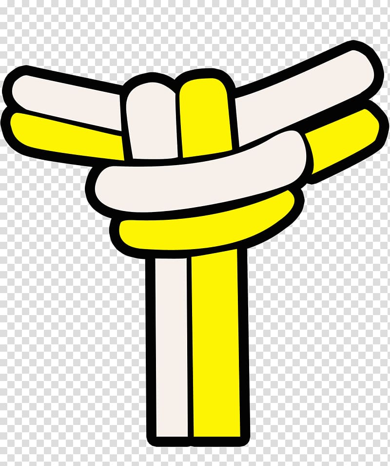 Kadara Capoeira Canada (Scarborough) Abadá Rope Yellow, rope transparent background PNG clipart
