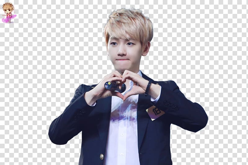 Baekhyun EXO-K Wolf, Exo K Pop transparent background PNG clipart