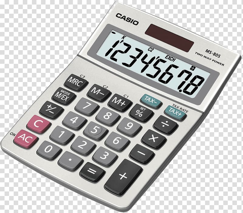 Casio Desktop Calculator Casio Desktop Calculator Numeric Keypads, calculator transparent background PNG clipart