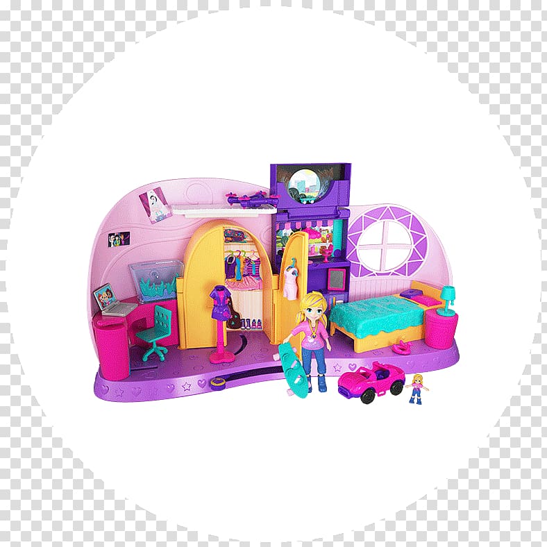 Polly Pocket Amazon.com Doll Playset Toy, doll transparent background PNG clipart