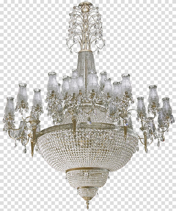 Chandelier Light fixture Lighting Lamp, flattened the imperial palace transparent background PNG clipart