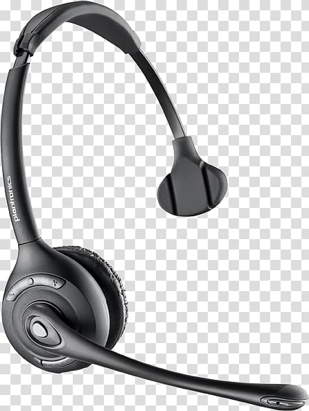 Plantronics CS510 / CS520 Xbox 360 Wireless Headset Headphones Digital Enhanced Cordless Telecommunications, headphones transparent background PNG clipart