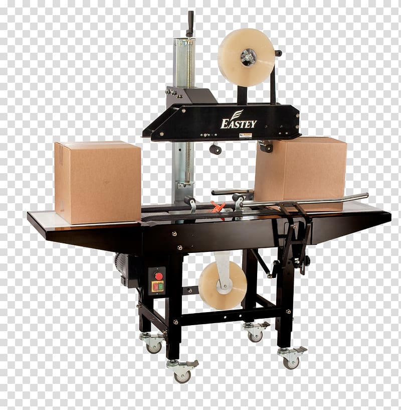 Adhesive tape Machine Case sealer Packaging and labeling Industry, Pressuresensitive Tape transparent background PNG clipart