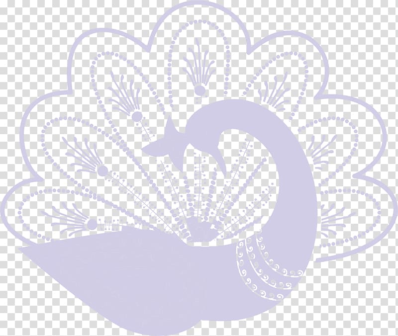 Petal Heart Purple Pattern, Purple peacock pattern transparent background PNG clipart