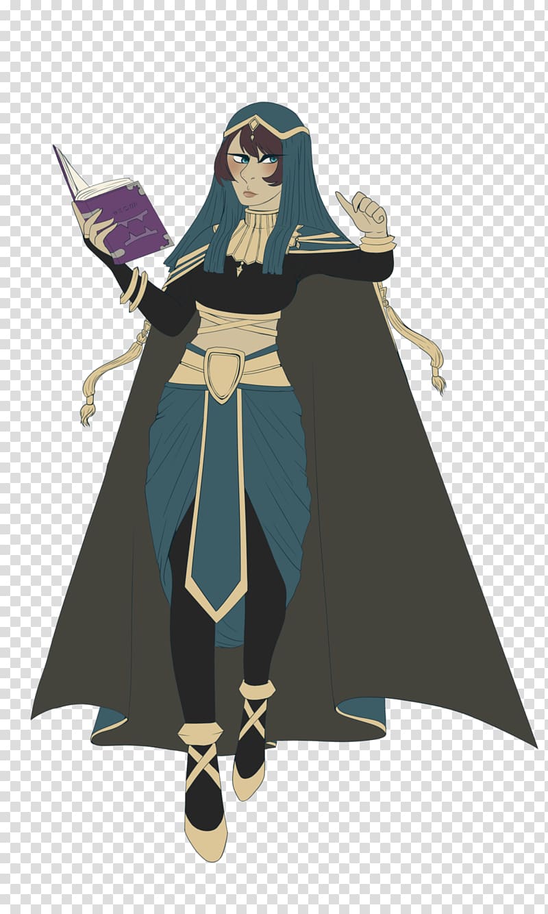 Costume design Anime Character, dark magician transparent background PNG clipart