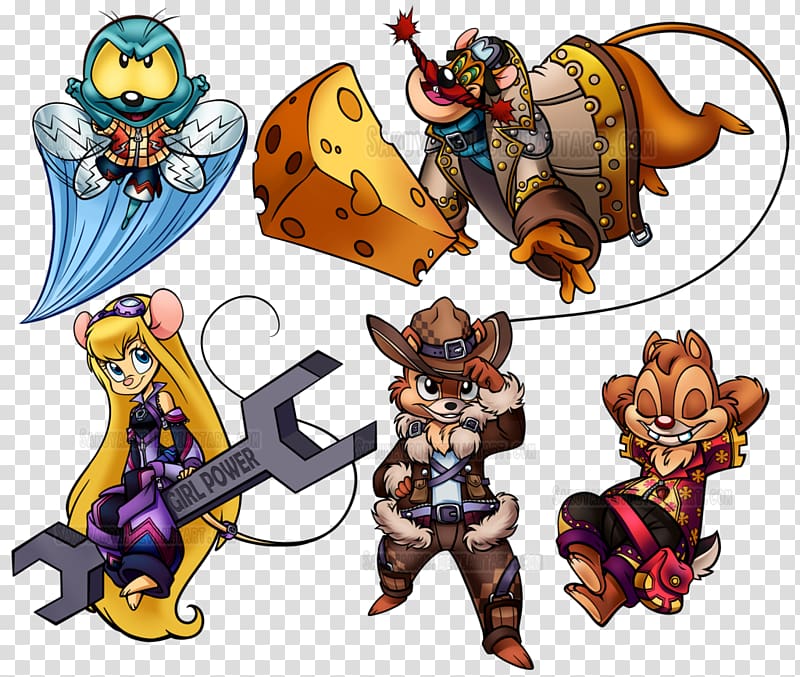 Gadget Hackwrench Chip \'n\' Dale Animation The Walt Disney Company Kingdom  Hearts, Animation transparent background PNG clipart