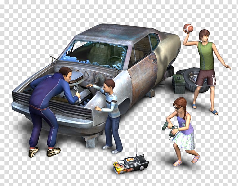 The Sims 2: FreeTime The Sims 2: Pets The Sims 3 Car Maxis, car transparent background PNG clipart