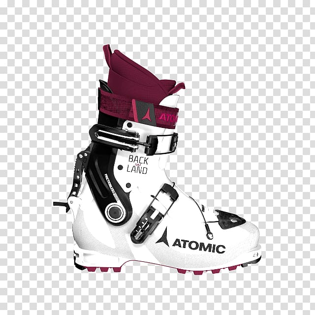 Ski Boots Skiing Shoe Atomic Skis, skiing transparent background PNG clipart