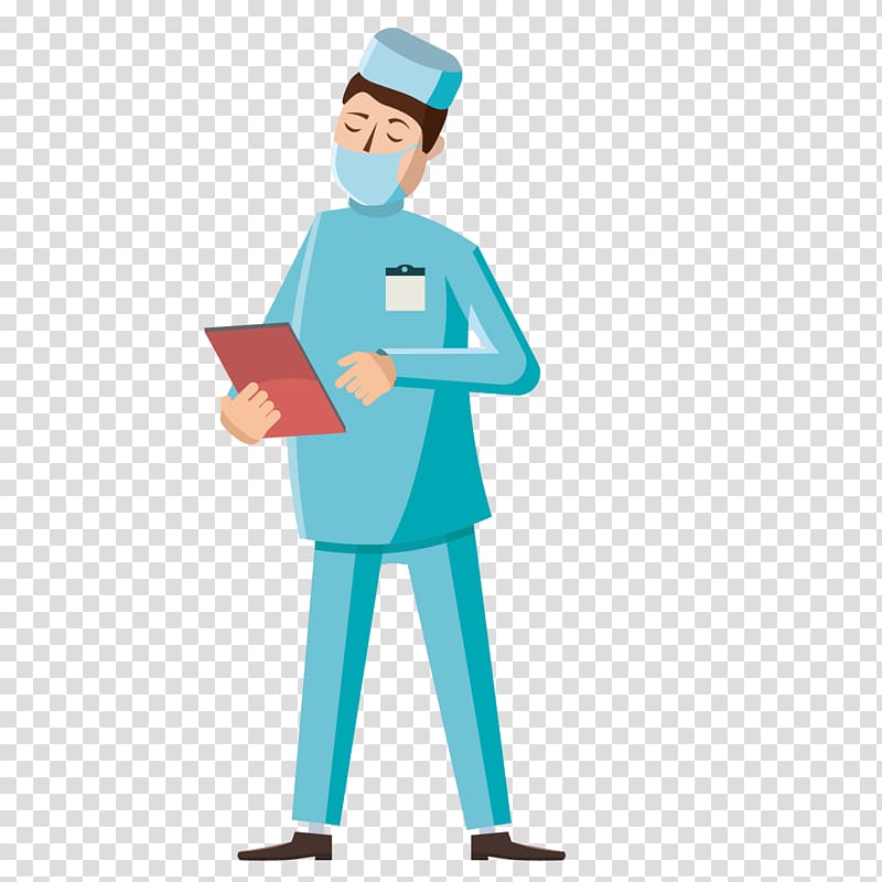 Physician Illustration, Serious doctor transparent background PNG clipart