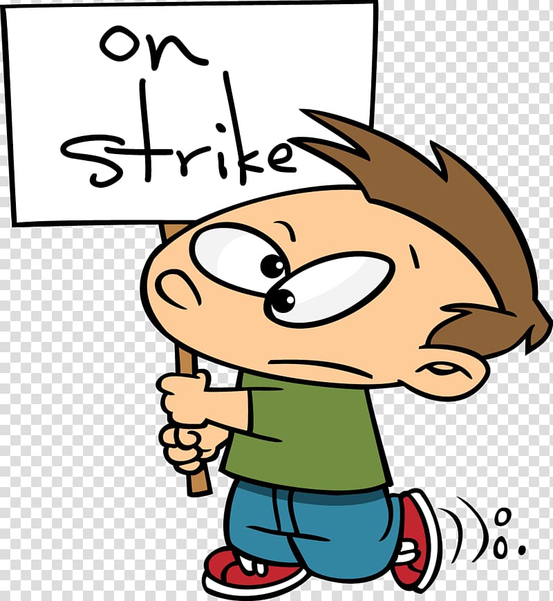 Cartoon Strike action , others transparent background PNG clipart