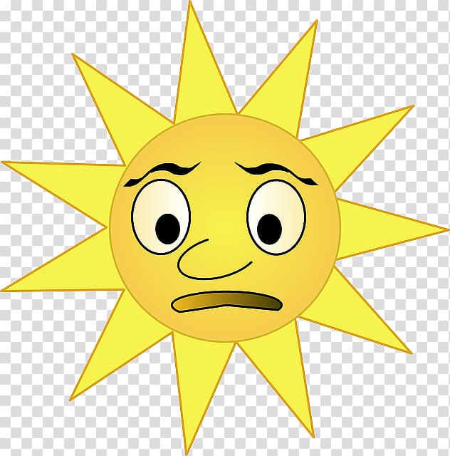 Smiley Emoticon , SUN RAY transparent background PNG clipart