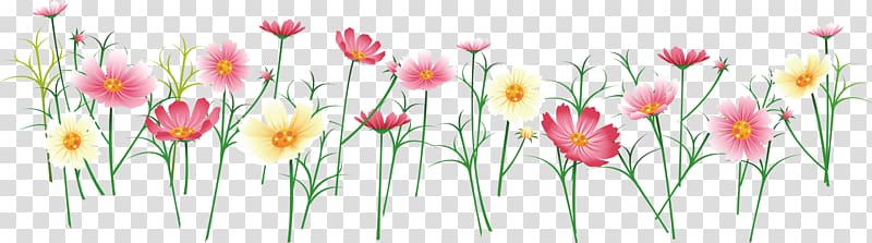 pink and white petaled flowers illustration, Euclidean Flower Computer file, Psychedelic flower flats transparent background PNG clipart