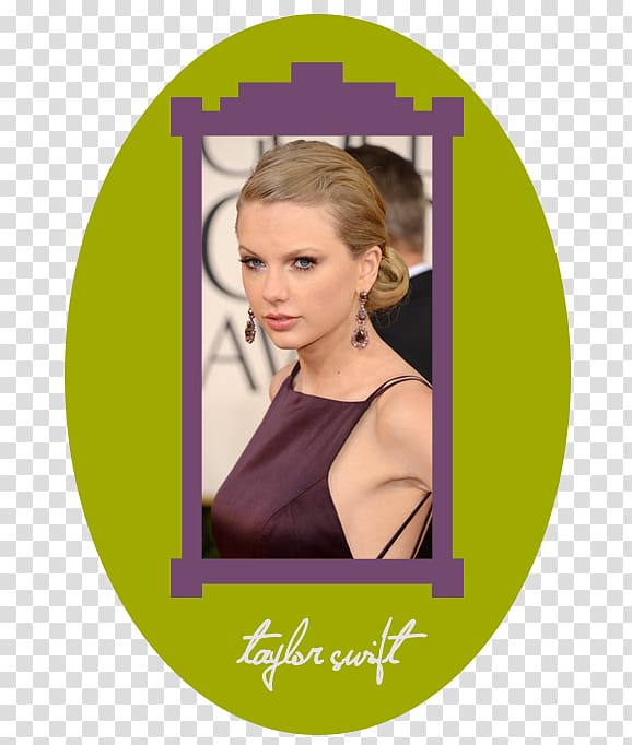 Taylor Swift 70th Golden Globe Awards Dress Shoulder Purple, taylor swift transparent background PNG clipart