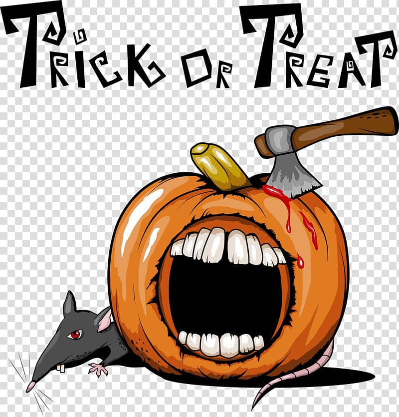 Cartoon Halloween material transparent background PNG clipart