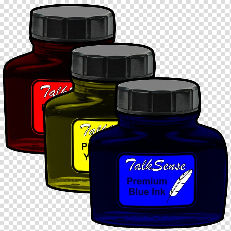 Glass bottle Cobalt blue, ink shading material transparent background PNG clipart