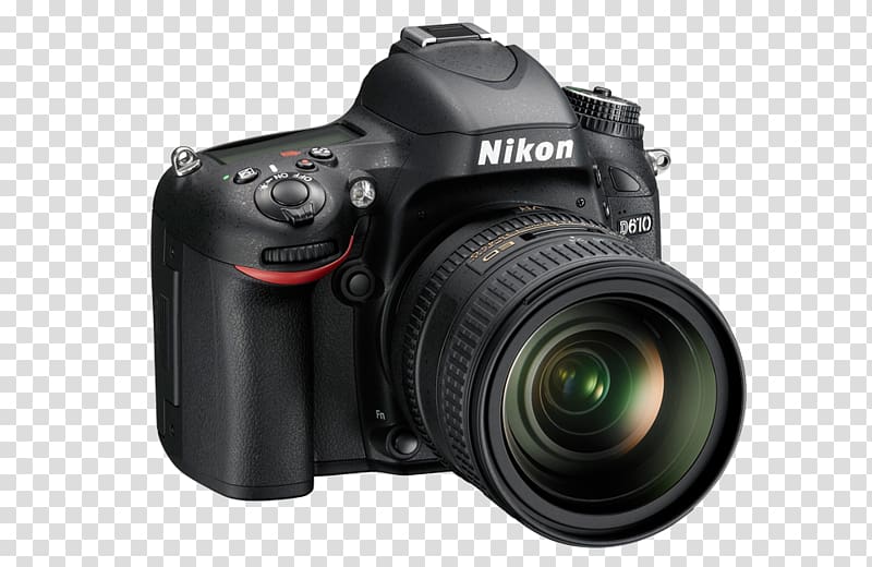 AF-S DX Nikkor 18-140mm f/3.5-5.6G ED VR Nikon D600 Nikon D7100 Digital SLR, Camera transparent background PNG clipart