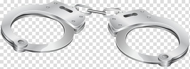 , Handcuffs transparent background PNG clipart